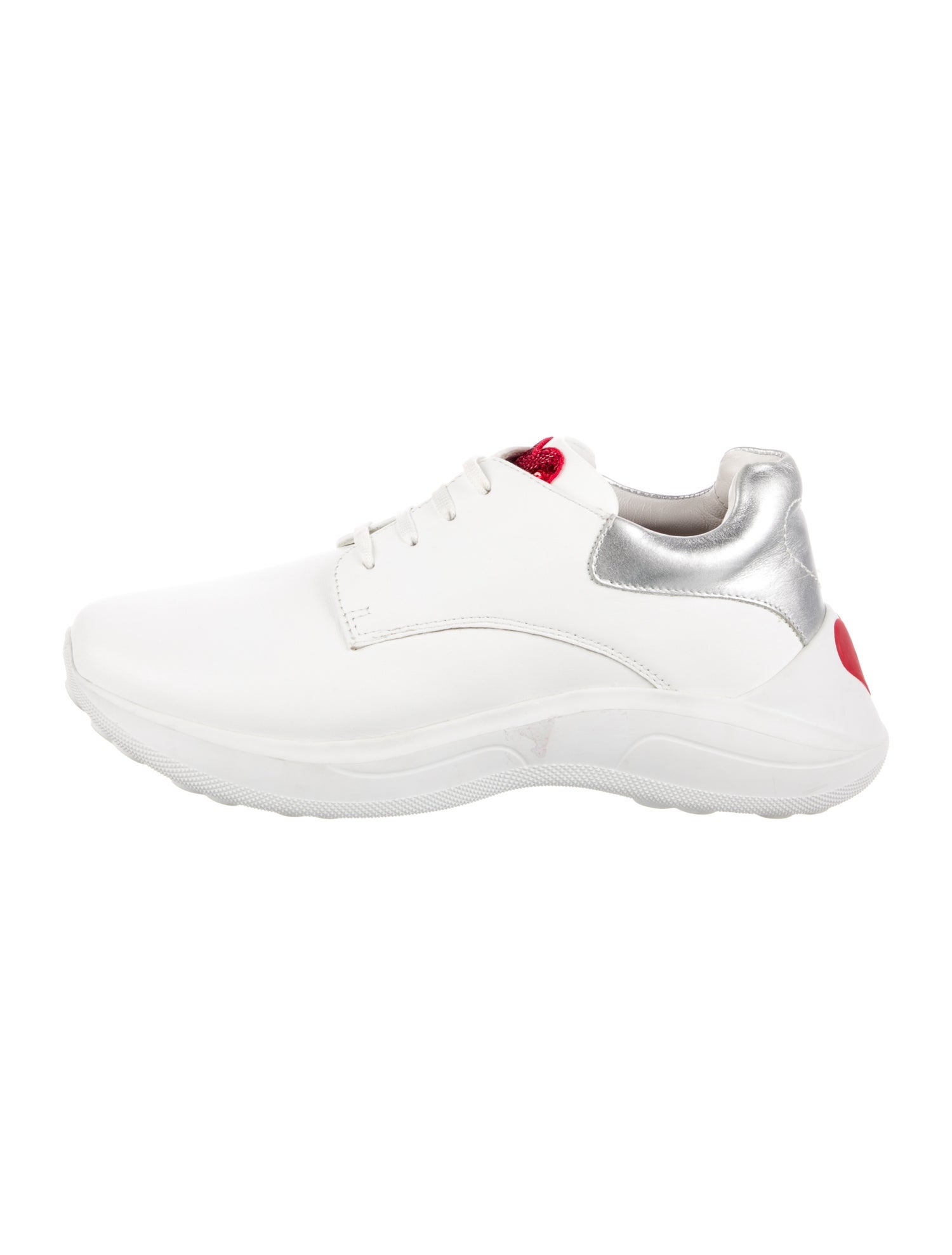 Love Moschino Leather Chunky Sneakers