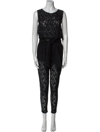 Love Moschino Lace Lace Pattern Jumpsuit