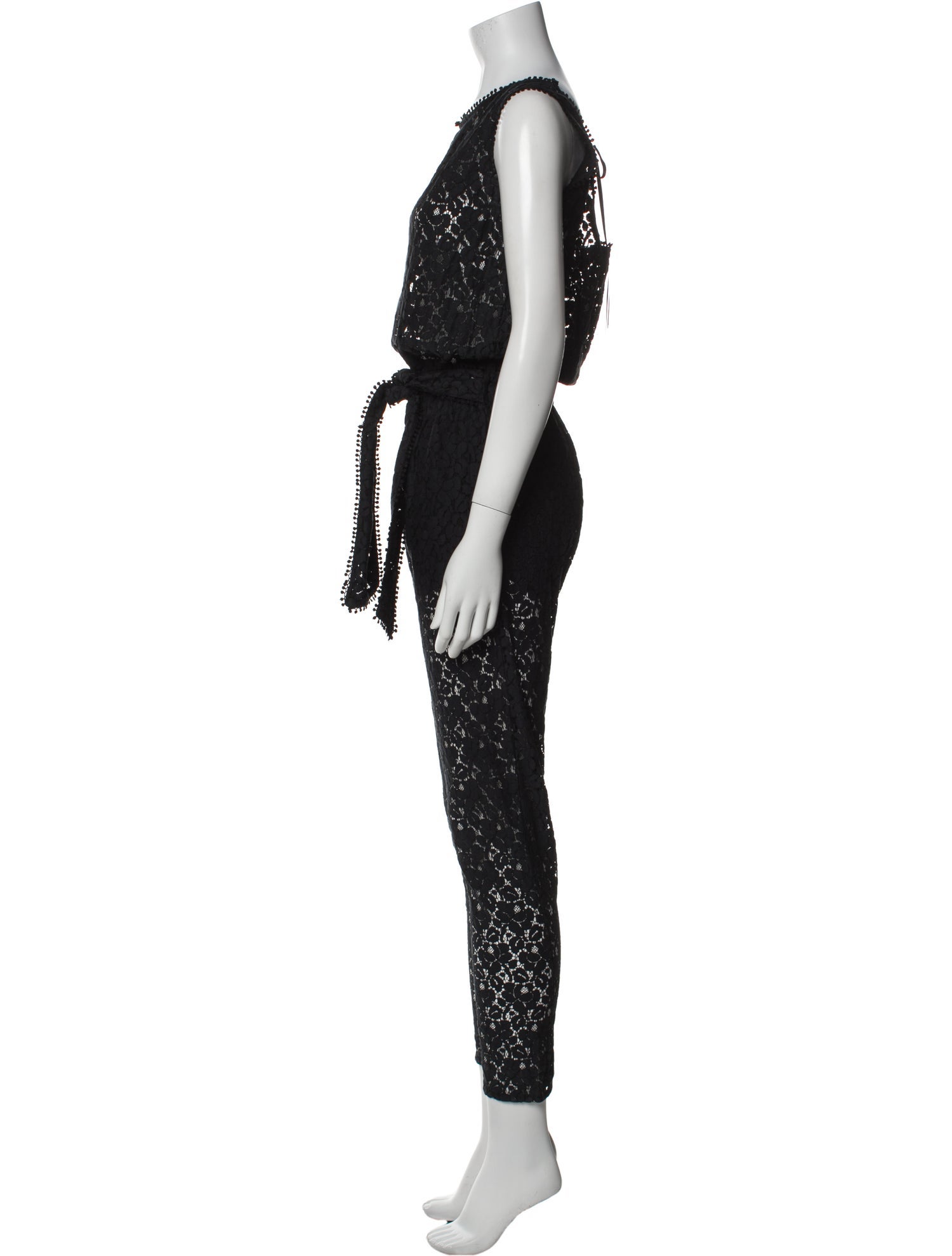 Love Moschino Lace Lace Pattern Jumpsuit