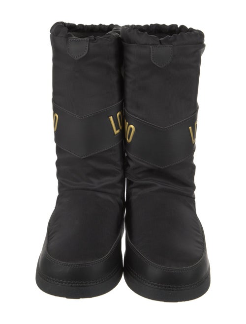 Love Moschino Nylon Graphic Print Boots