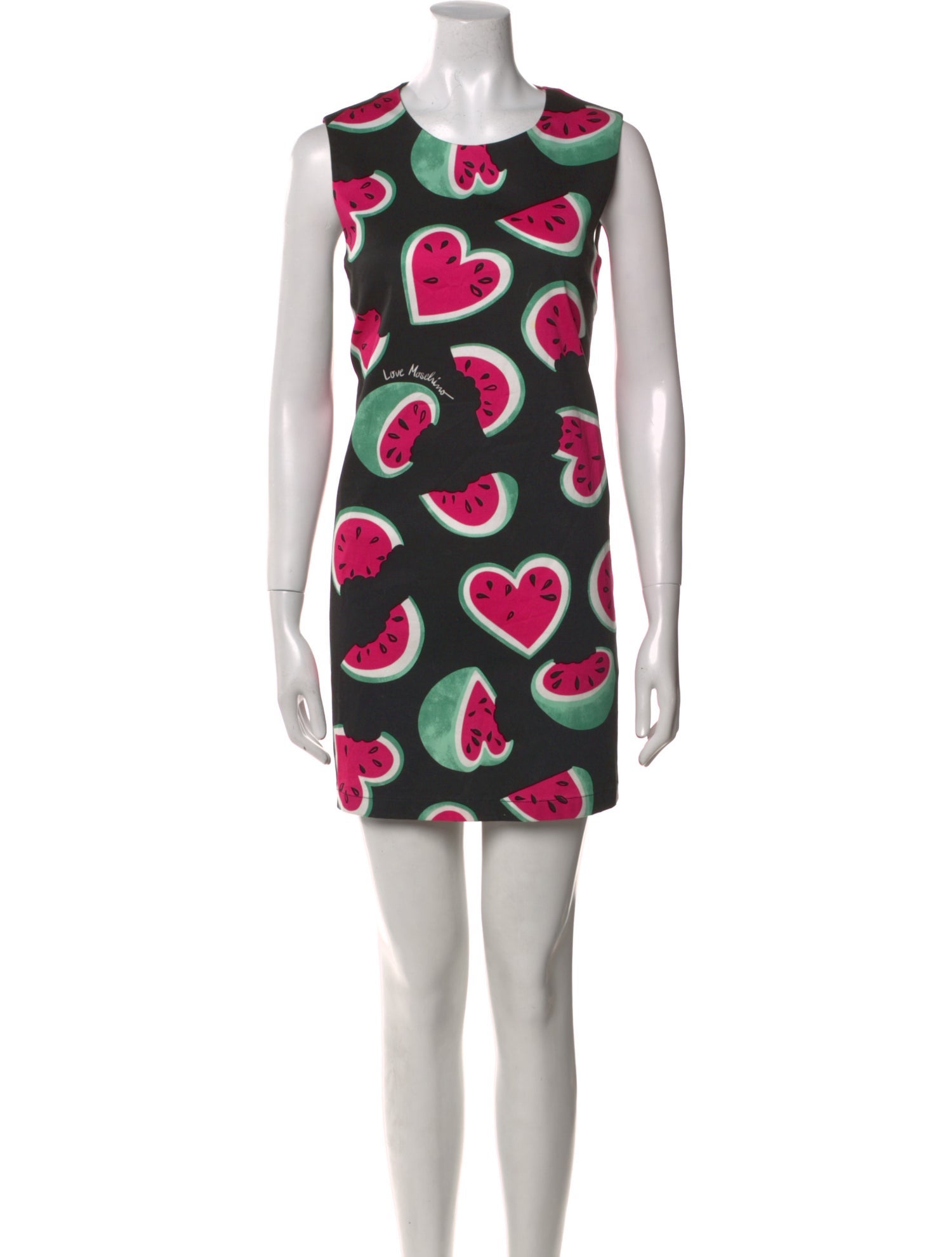 Love Moschino Printed Mini Dress