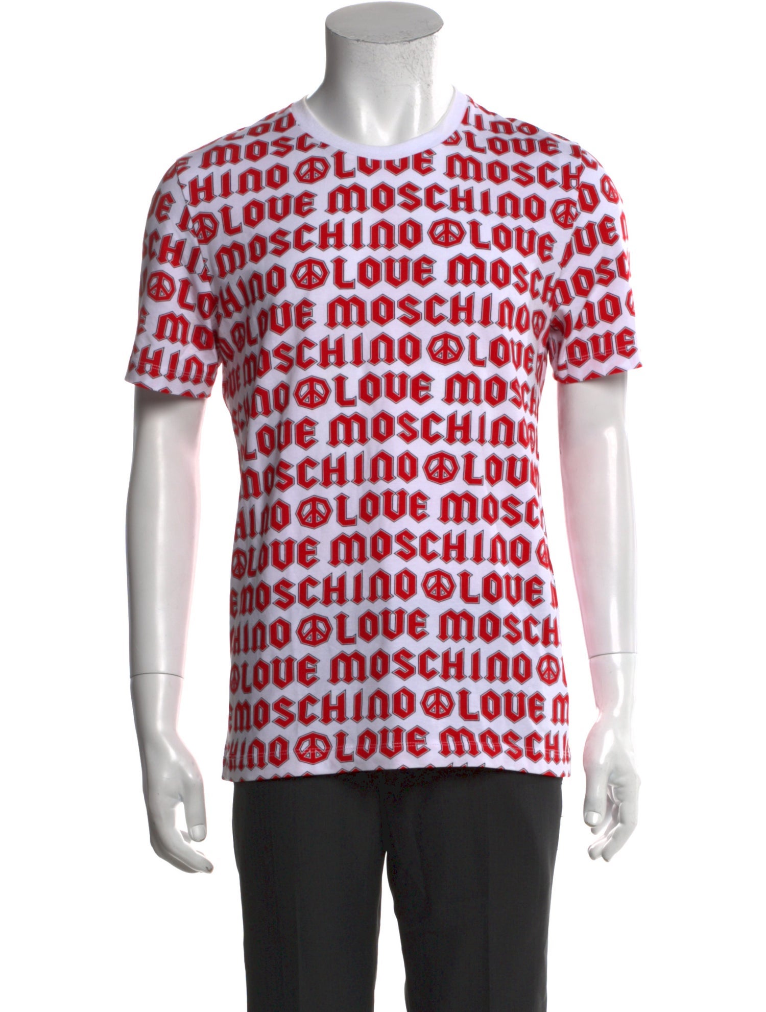 Love Moschino Printed Crew Neck T-Shirt