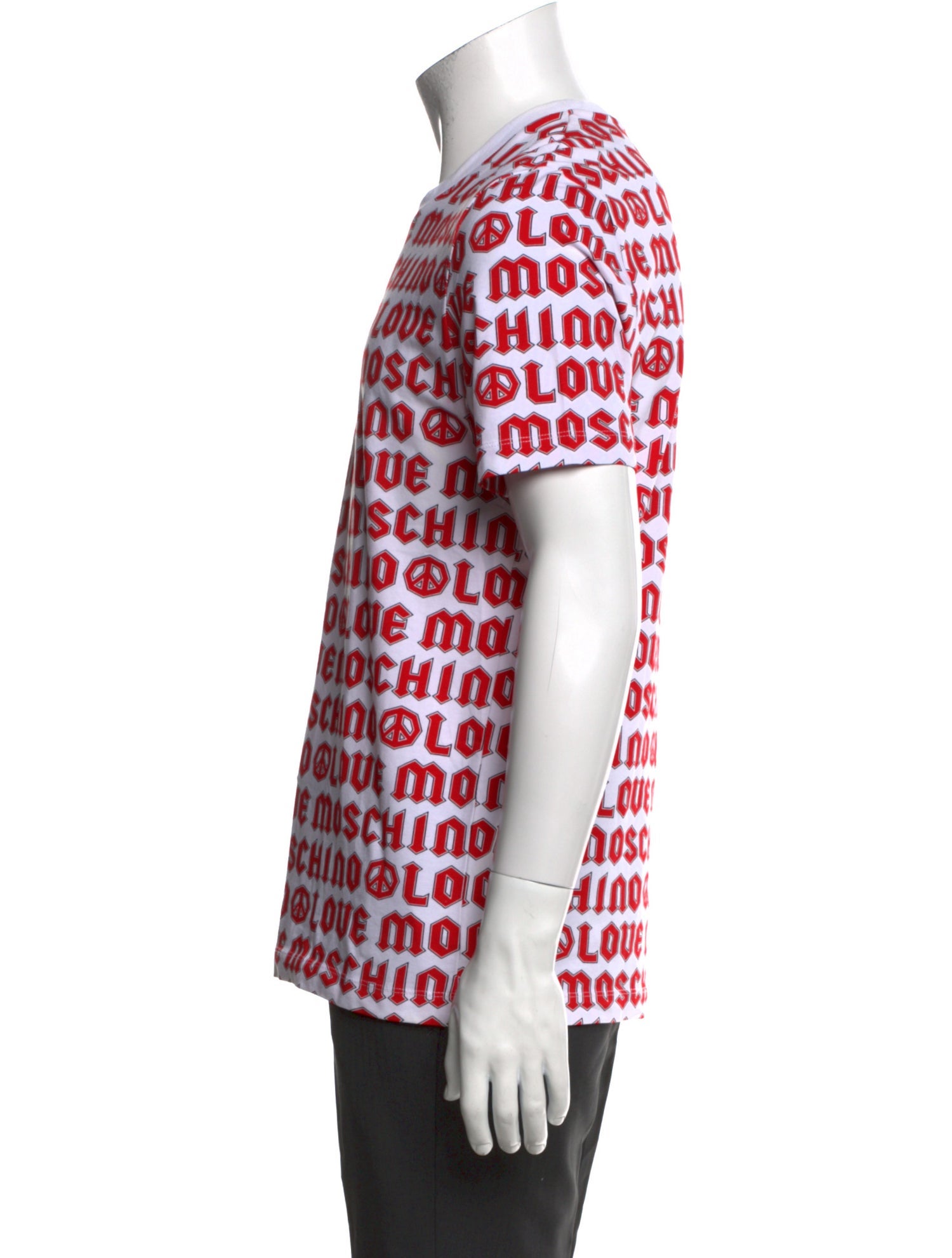 Love Moschino Printed Crew Neck T-Shirt