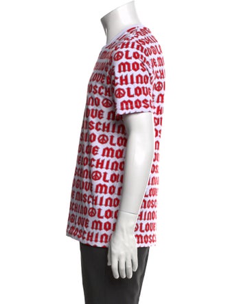 Love Moschino Printed Crew Neck T-Shirt