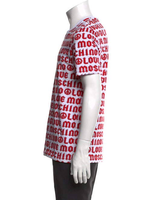 Love Moschino Printed Crew Neck T-Shirt