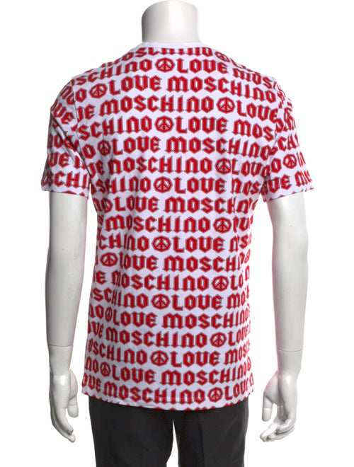 Love Moschino Printed Crew Neck T-Shirt