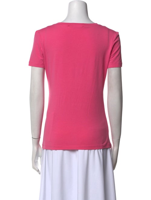 Love Moschino Graphic Print Scoop Neck T-Shirt