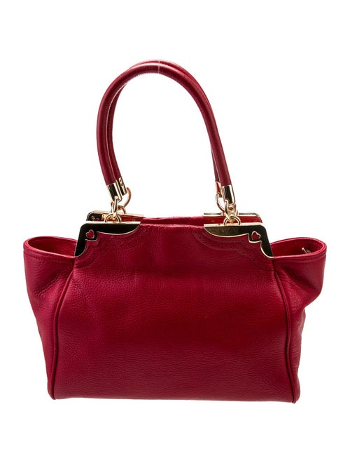 Love Moschino Leather Top Handle Bag