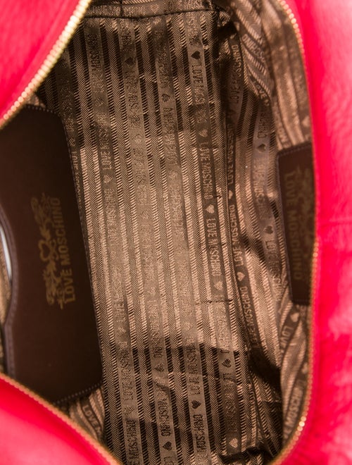 Love Moschino Leather Top Handle Bag