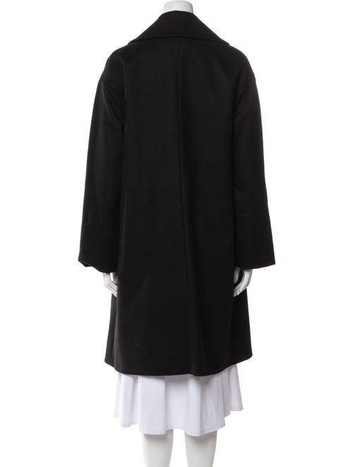 Love Moschino Virgin Wool Graphic Print Coat