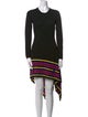 Love Moschino Wool Midi Length Dress