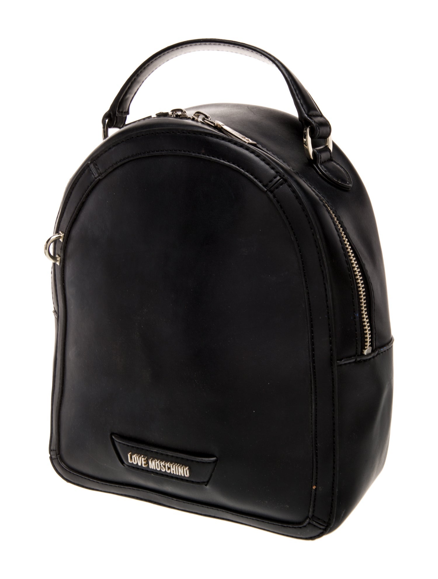 Love Moschino Leather Backpack