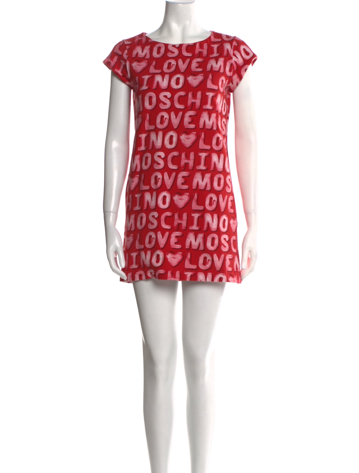 Love Moschino Printed Mini Dress