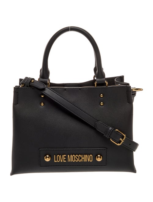 Love Moschino Leather Top Handle Bag
