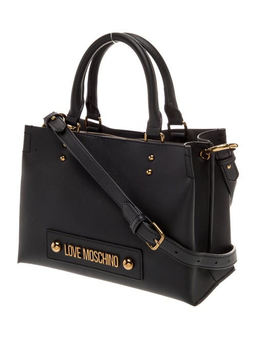 Love Moschino Leather Top Handle Bag