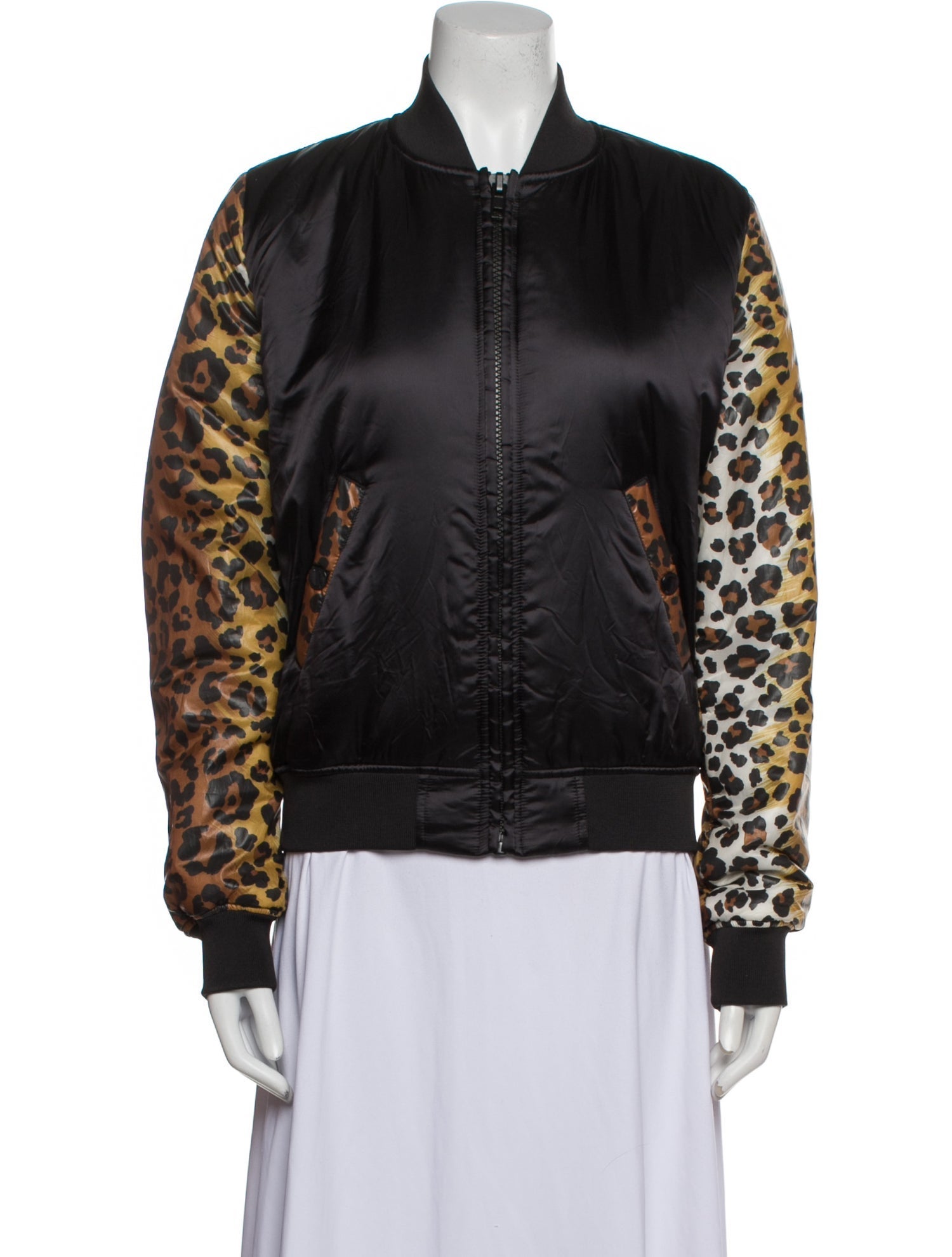 Love Moschino Graphic Print Bomber Jacket