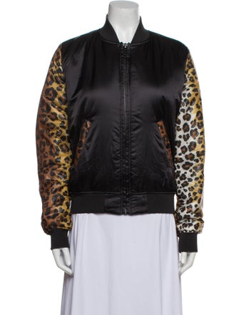 Love Moschino Graphic Print Bomber Jacket