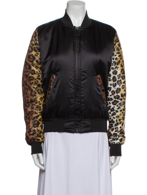 Love Moschino Graphic Print Bomber Jacket