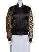 Love Moschino Graphic Print Bomber Jacket