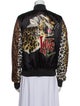 Love Moschino Graphic Print Bomber Jacket