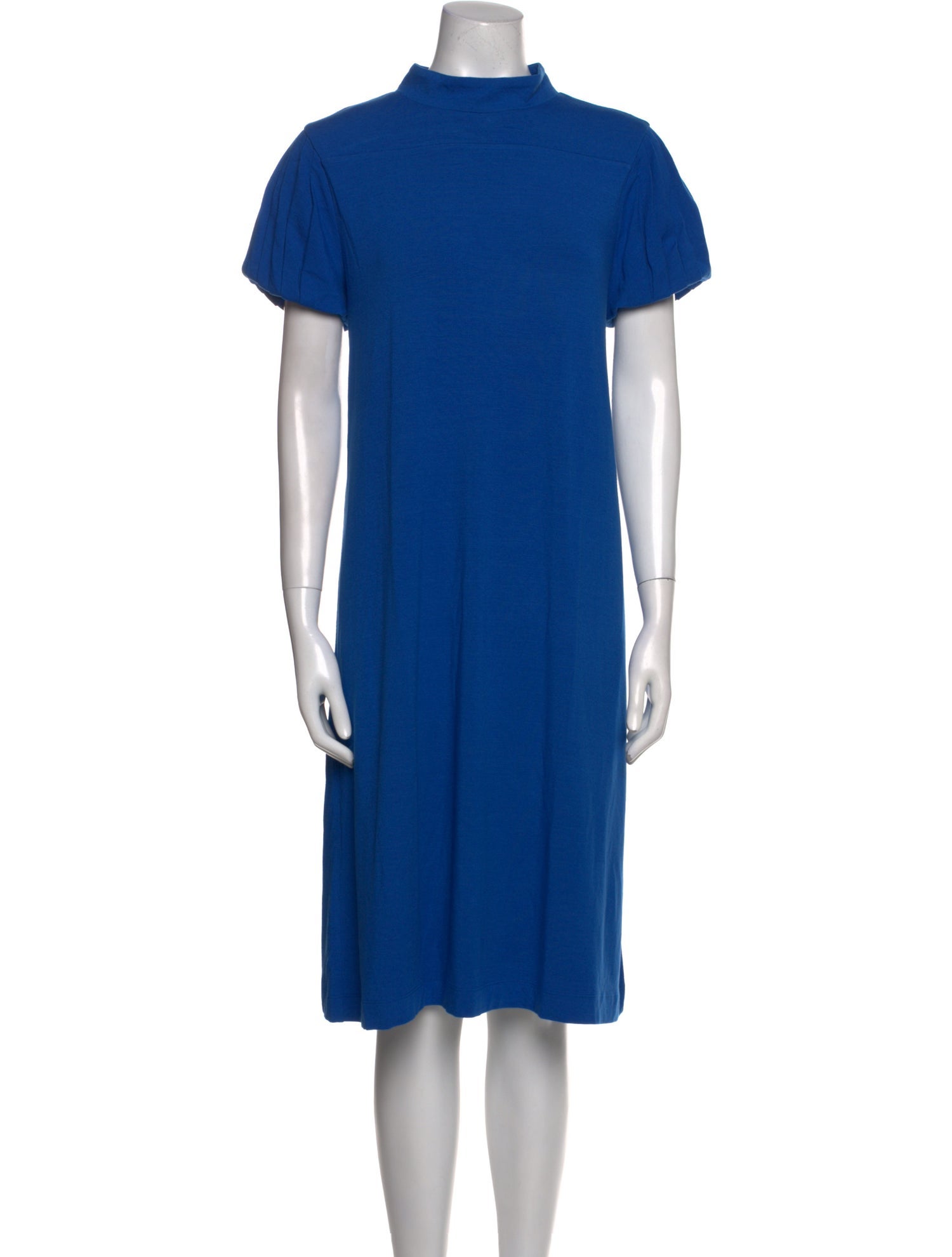Love Moschino Mock Neck Midi Length Dress