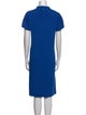 Love Moschino Mock Neck Midi Length Dress