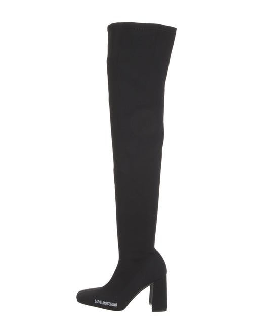 Love Moschino Suede Sock Boots