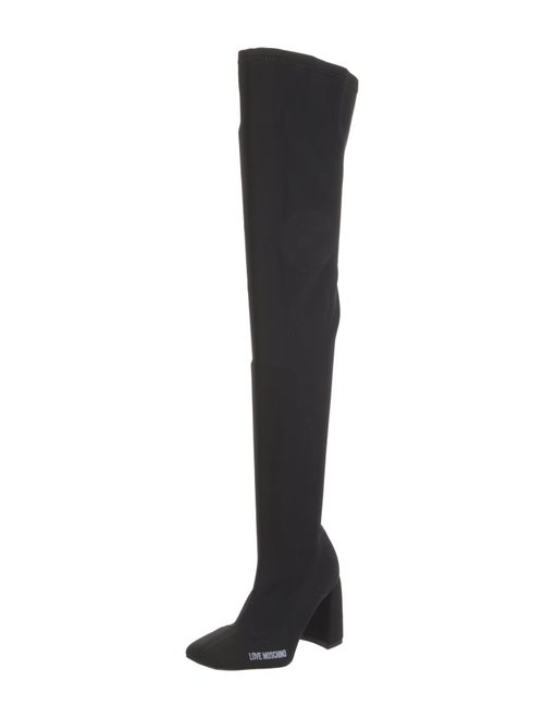 Love Moschino Suede Sock Boots