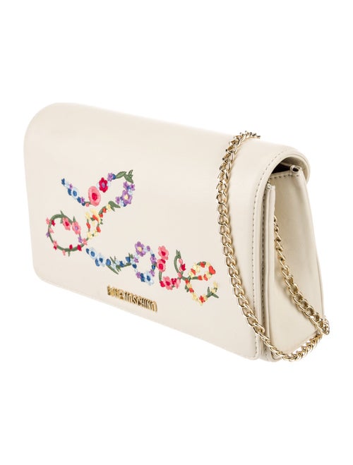 Love Moschino Leather Clutch