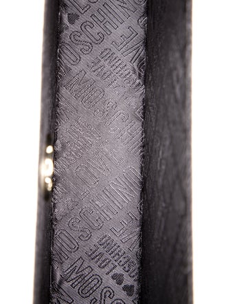 Love Moschino Leather Clutch