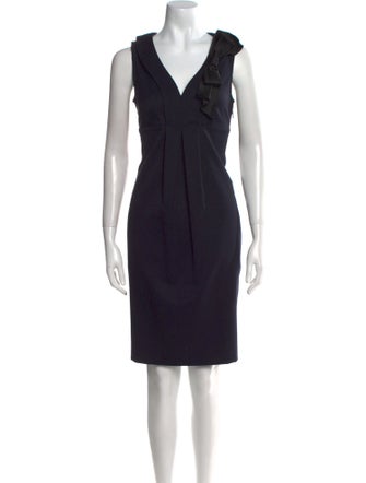 Love Moschino V-Neck Knee-Length Dress