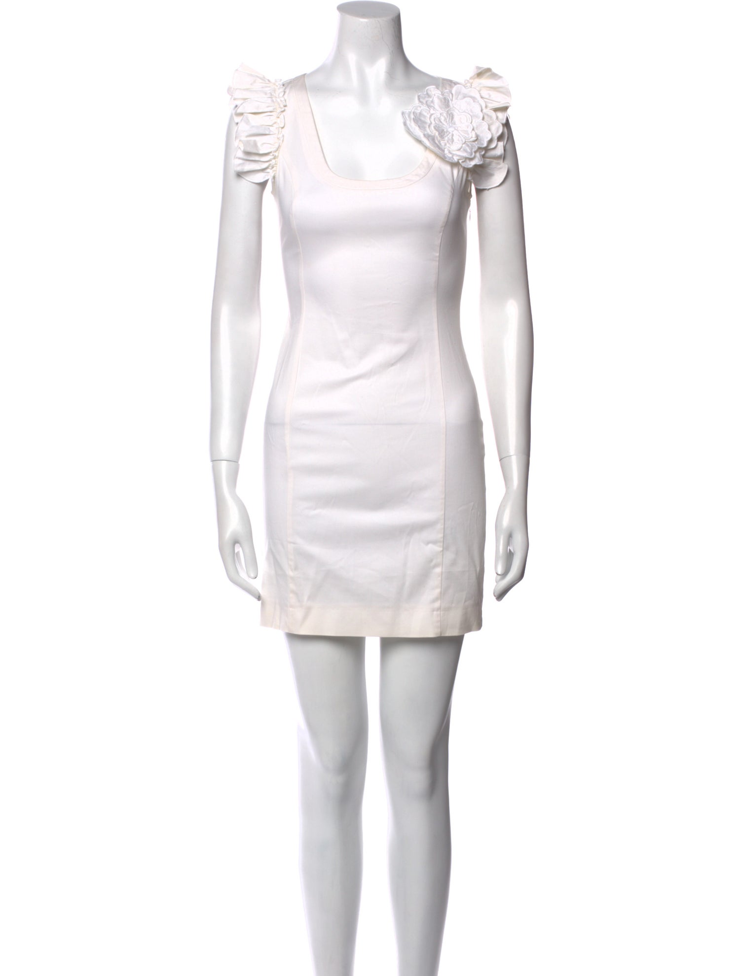 Love Moschino Square Neckline Mini Dress