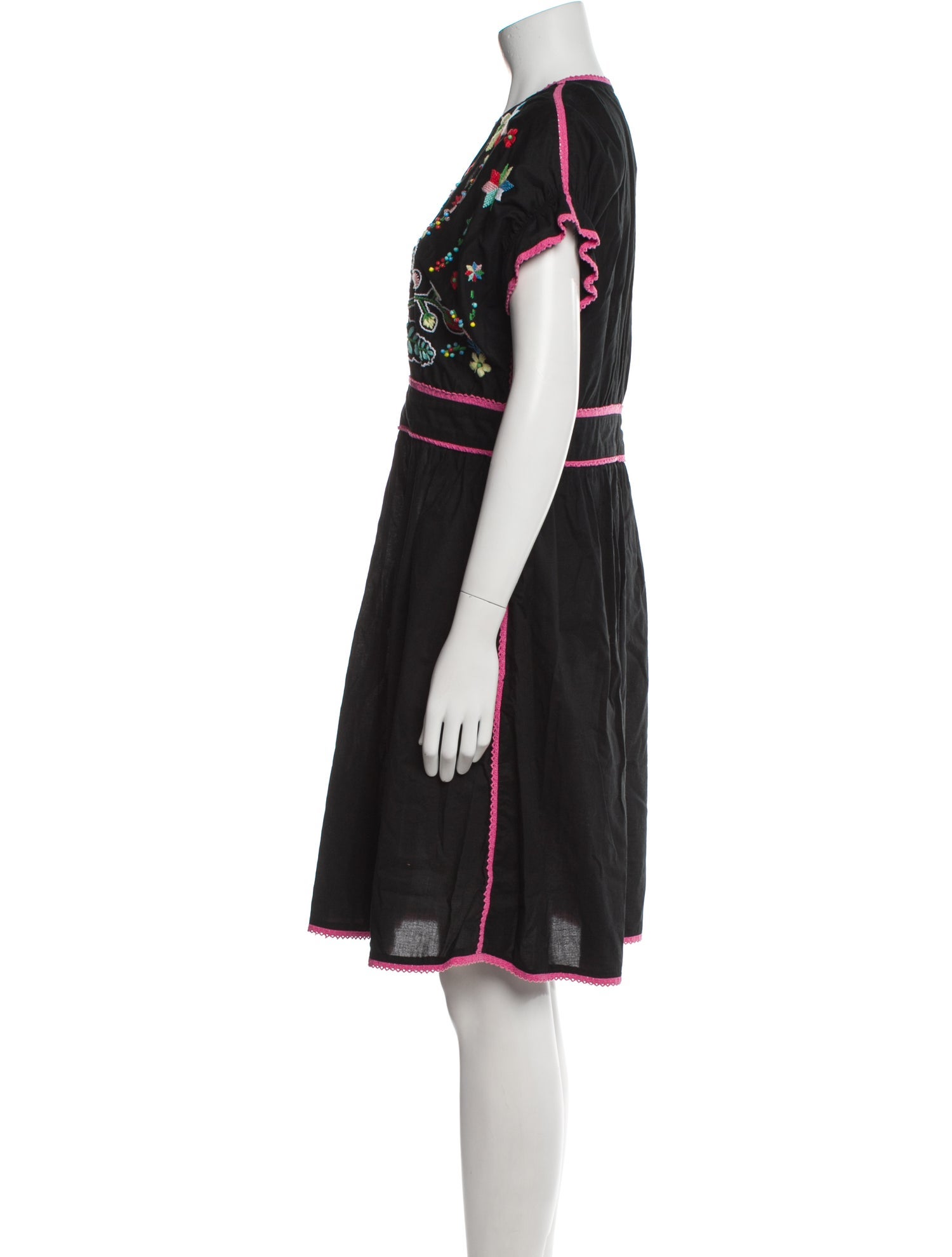 Love Moschino Printed Knee-Length Dress