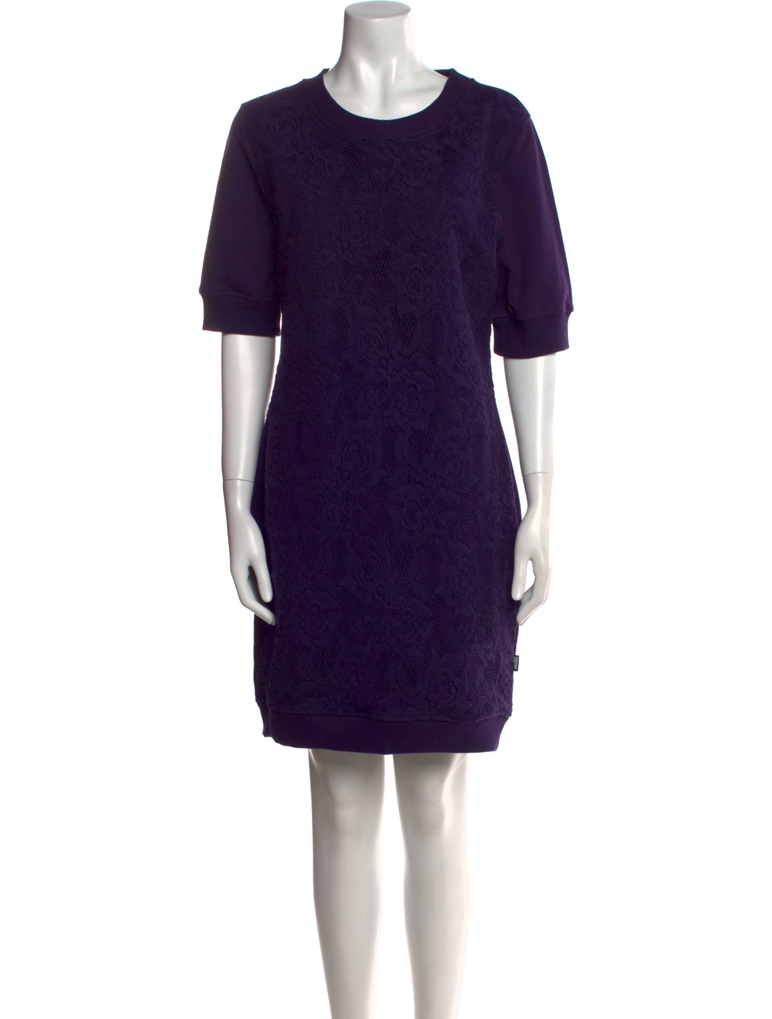 Love Moschino Crew Neck Mini Dress