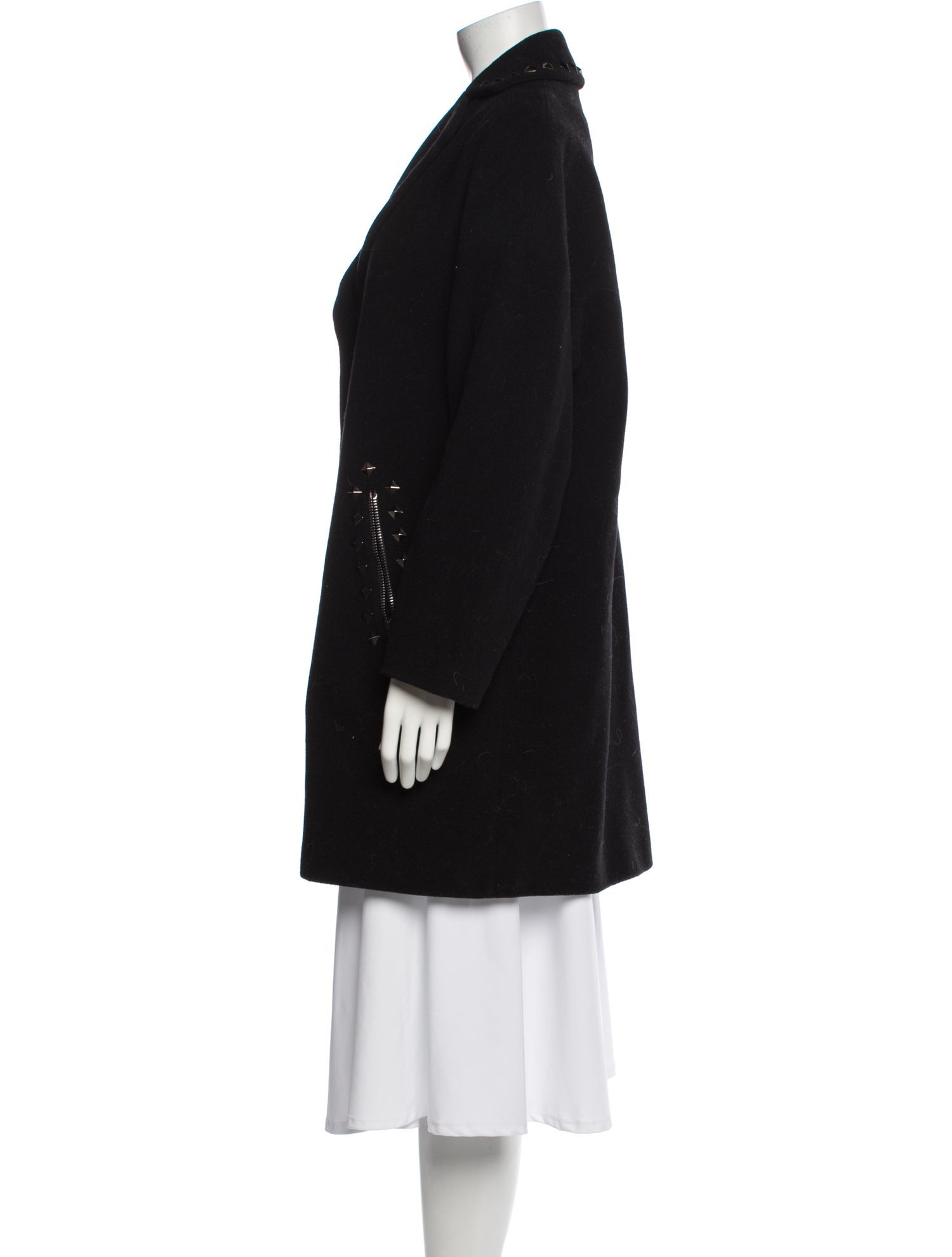 Love Moschino Virgin Wool Peacoat