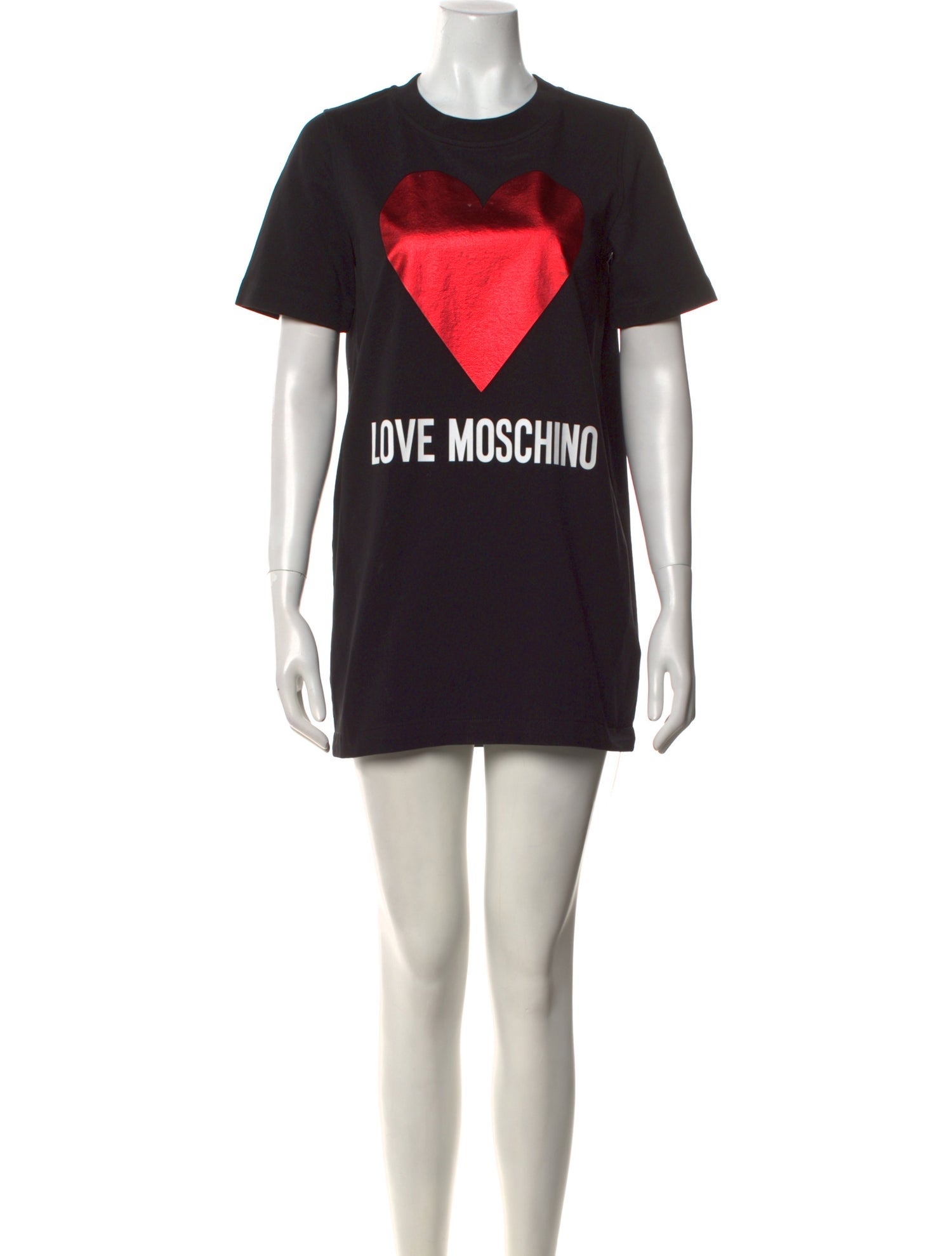 Love Moschino Graphic Print Mini Dress