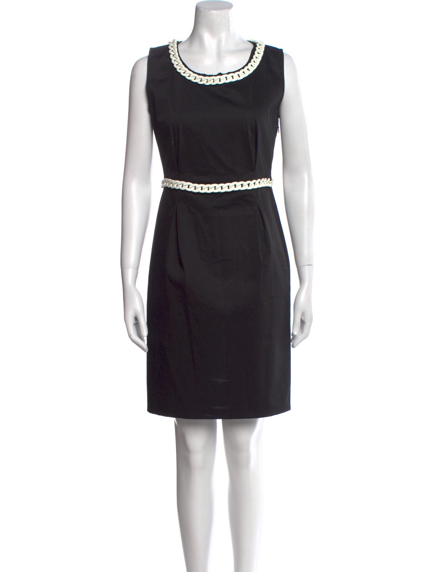 Love Moschino Scoop Neck Mini Dress