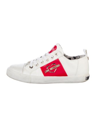 Love Moschino Leather Sneakers