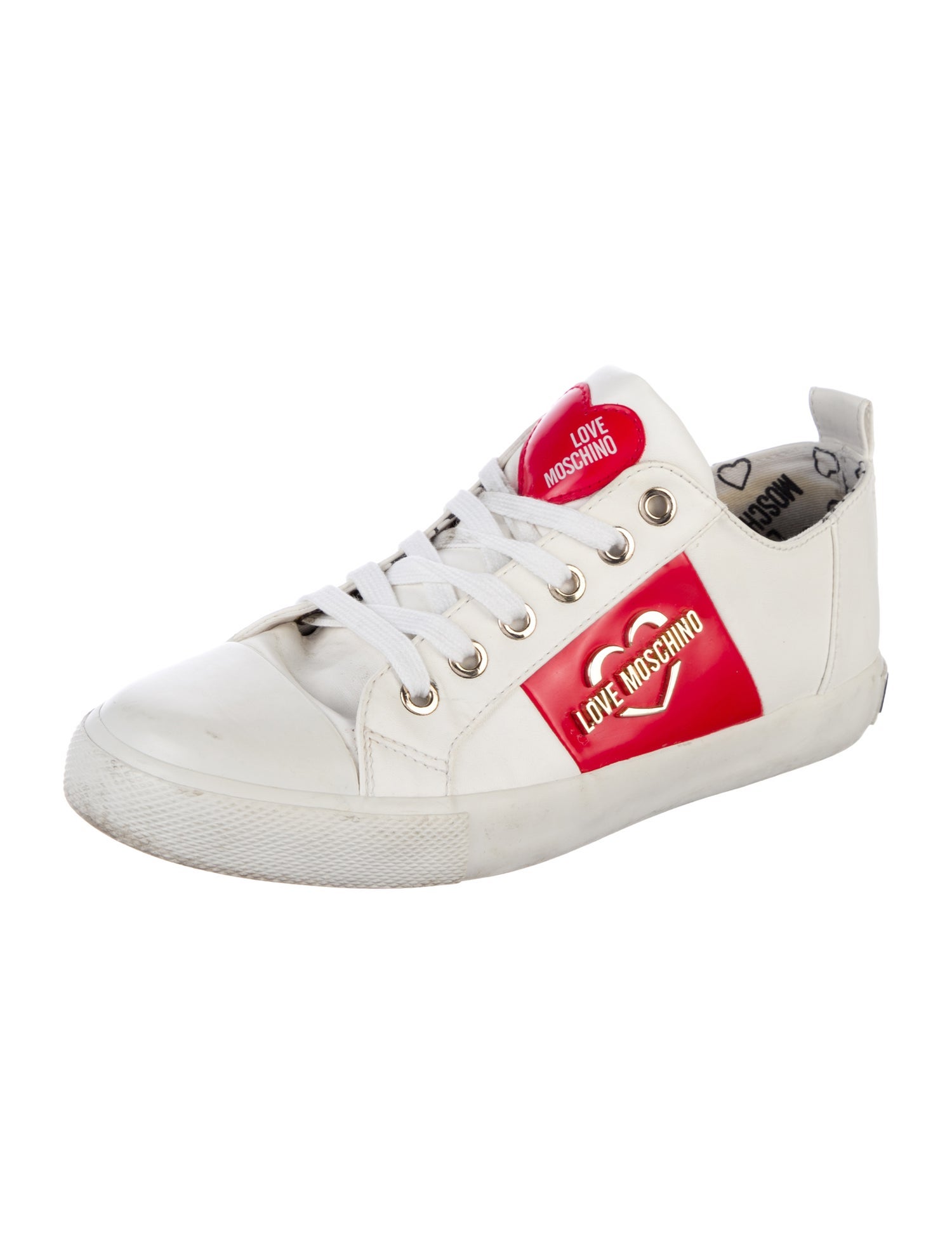 Love Moschino Leather Sneakers