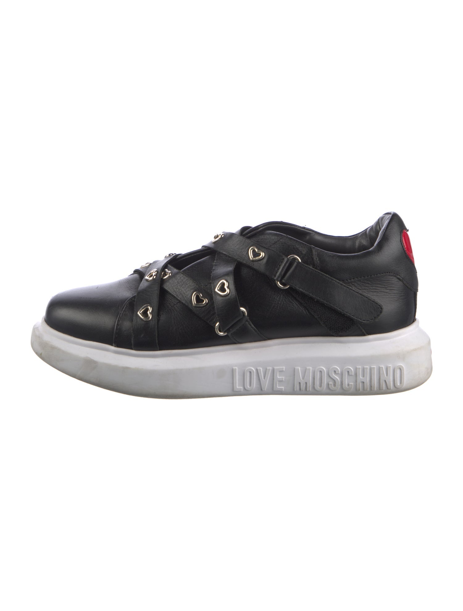 Love Moschino Leather Sneakers