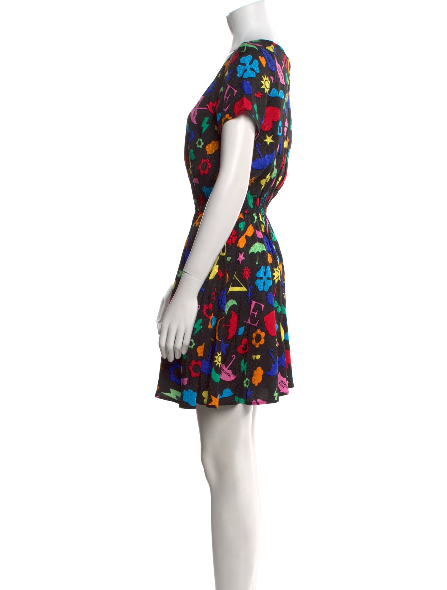Love Moschino Floral Print Mini Dress w/ Tags