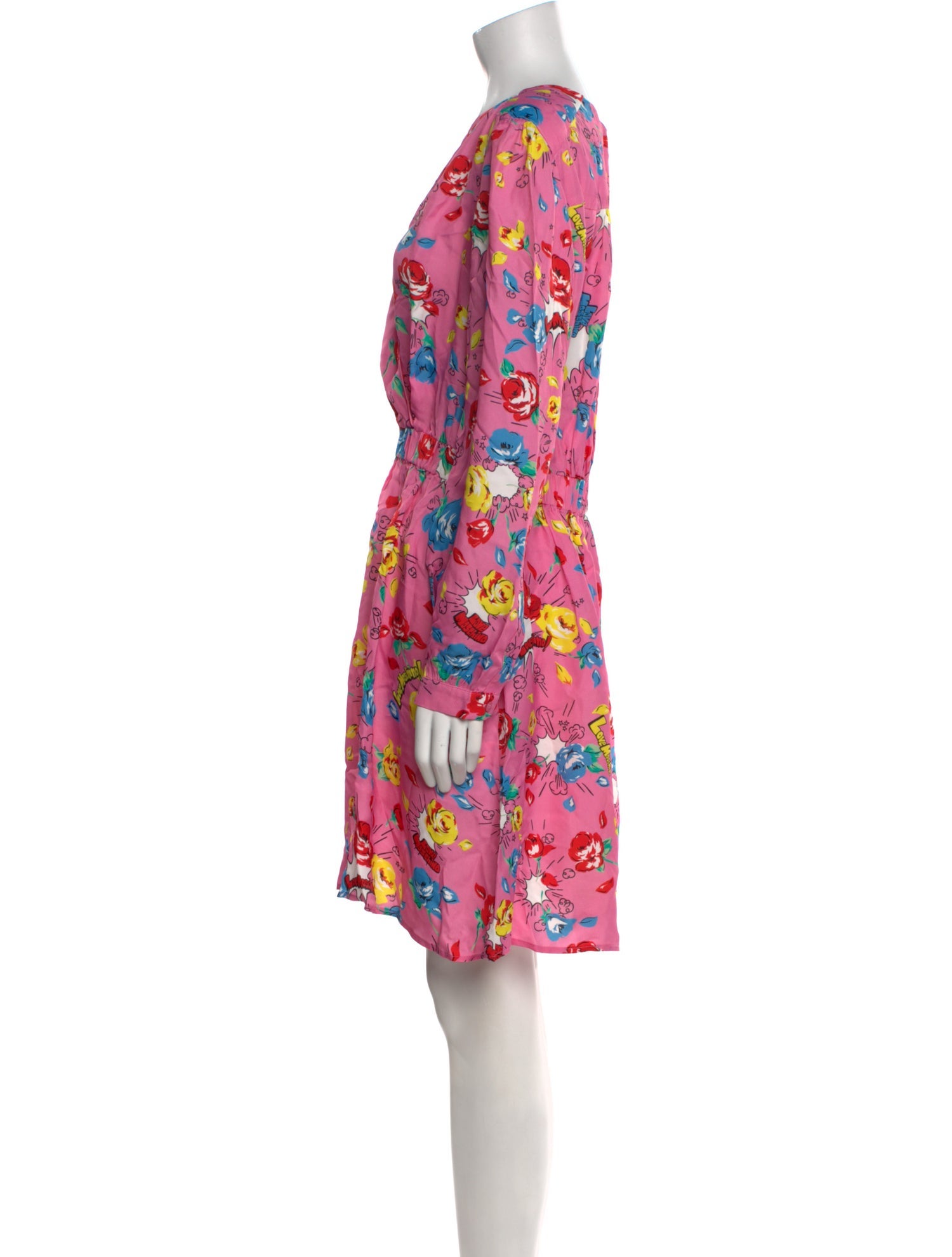 Love Moschino Floral Print Mini Dress w/ Tags