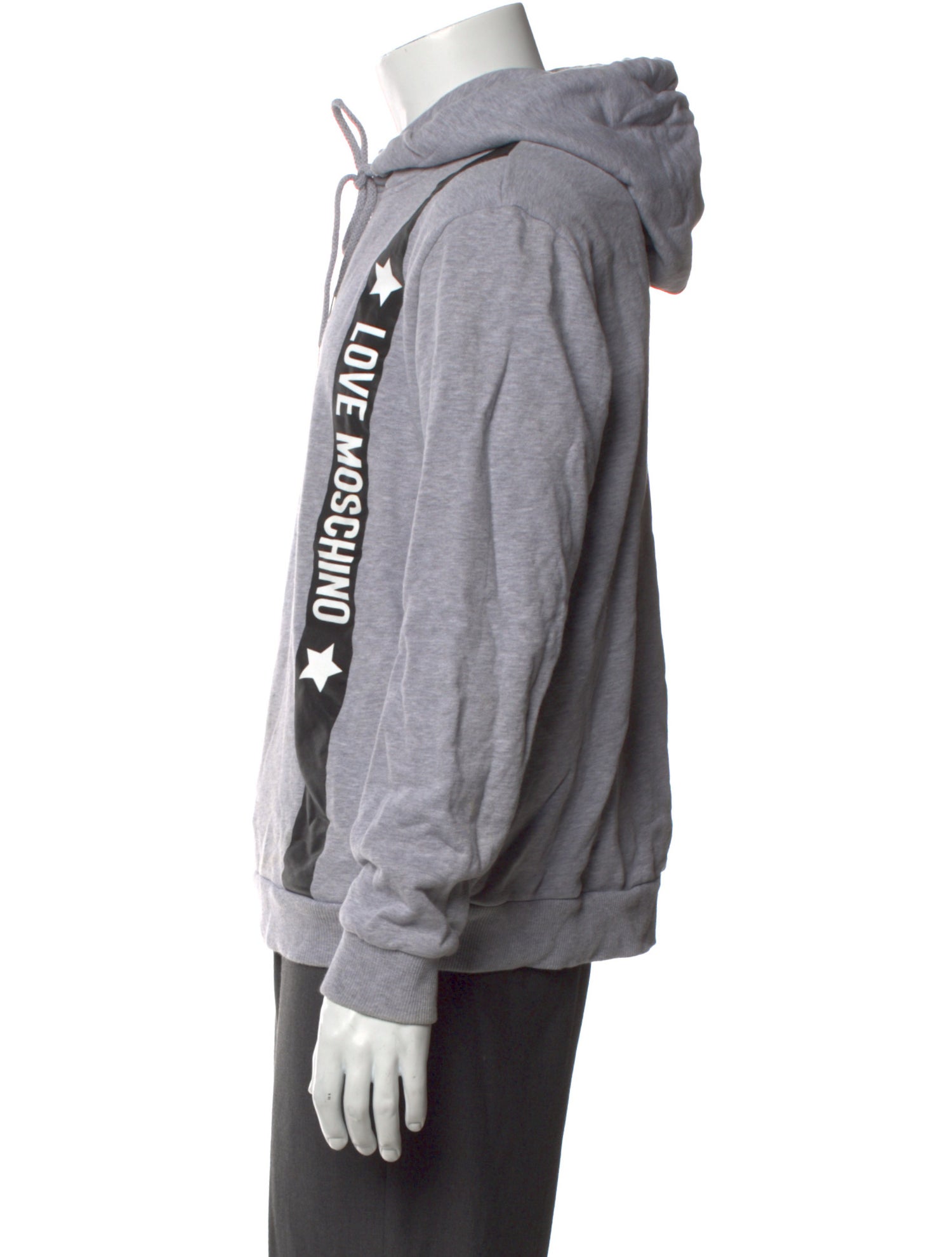 Love Moschino Graphic Print Crew Neck Hoodie