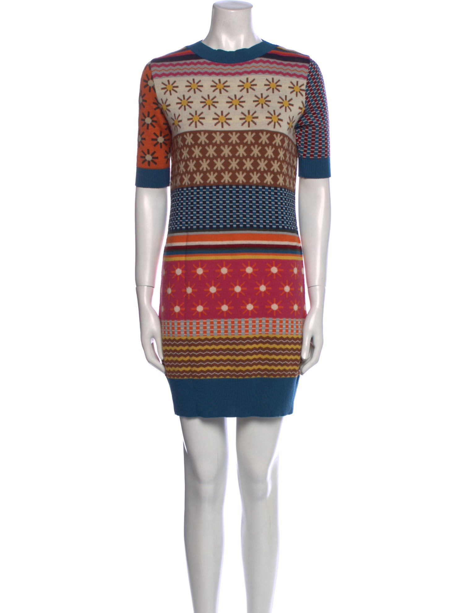 Love Moschino Virgin Wool Mini Dress