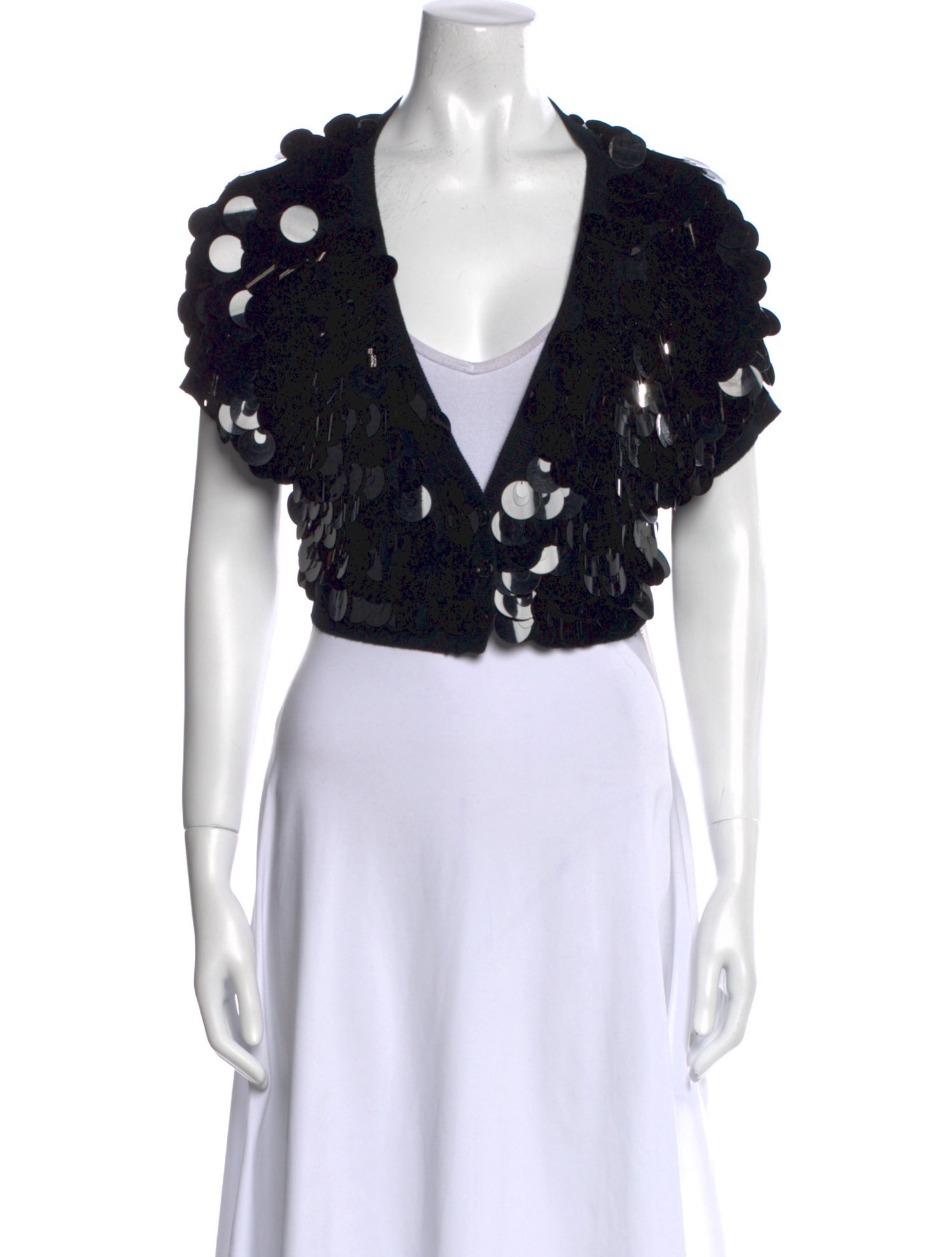 Love Moschino Plunge Neckline Sweater