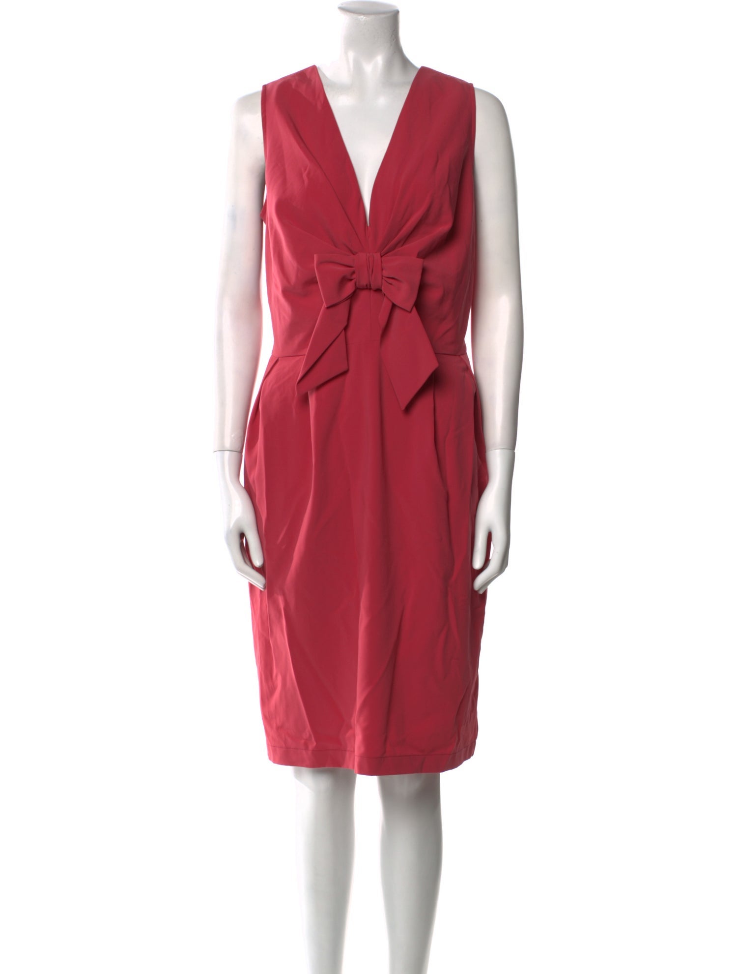 Love Moschino V-Neck Knee-Length Dress