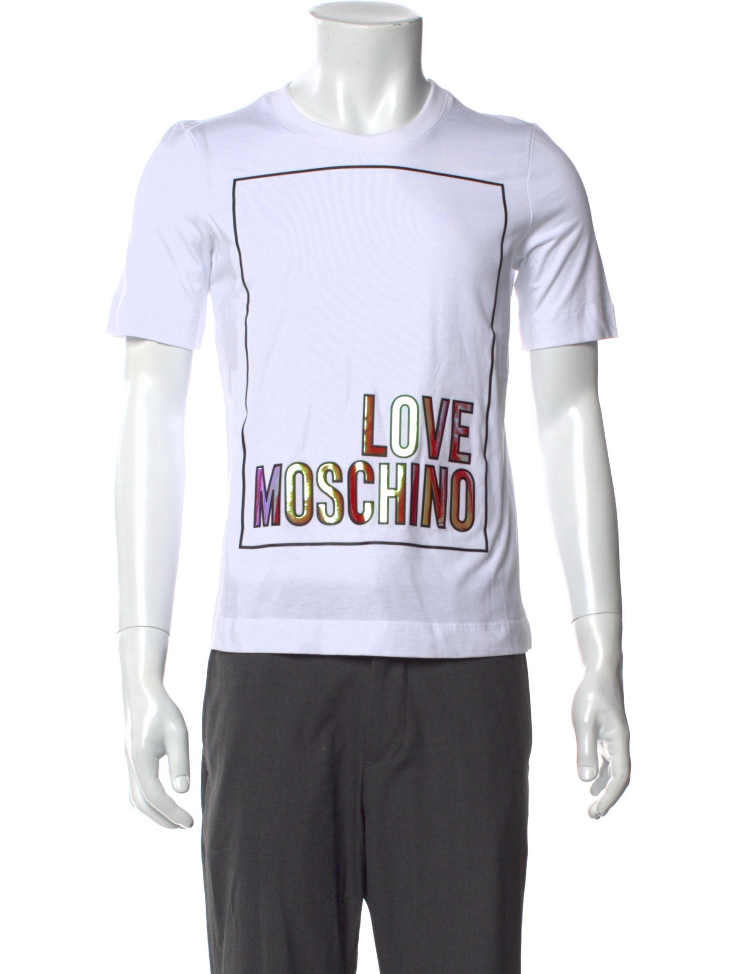 Love Moschino Graphic Print Short Sleeve Shirt w/ Tags