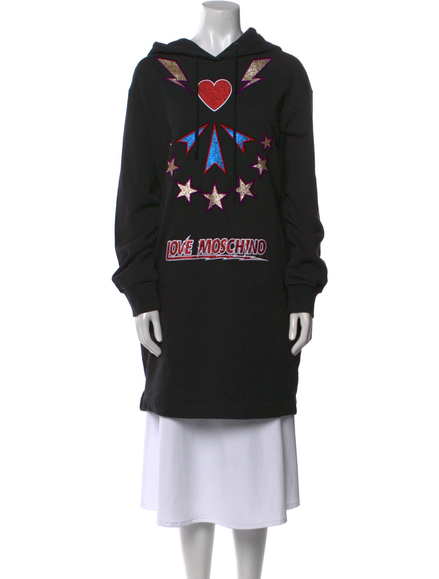 Love Moschino Graphic Print Mini Dress w/ Tags