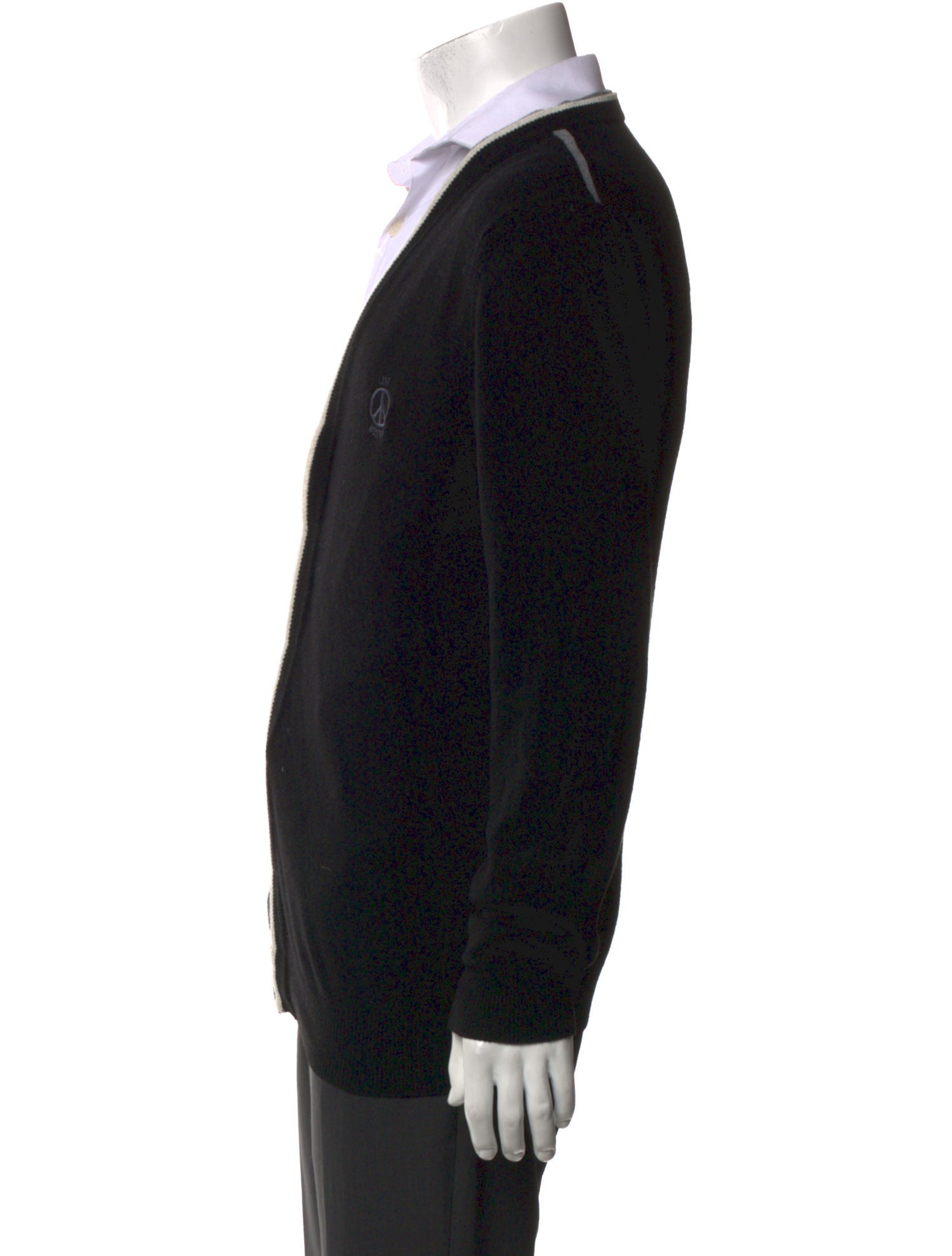 Love Moschino V-Neck Long Sleeve Cardigan