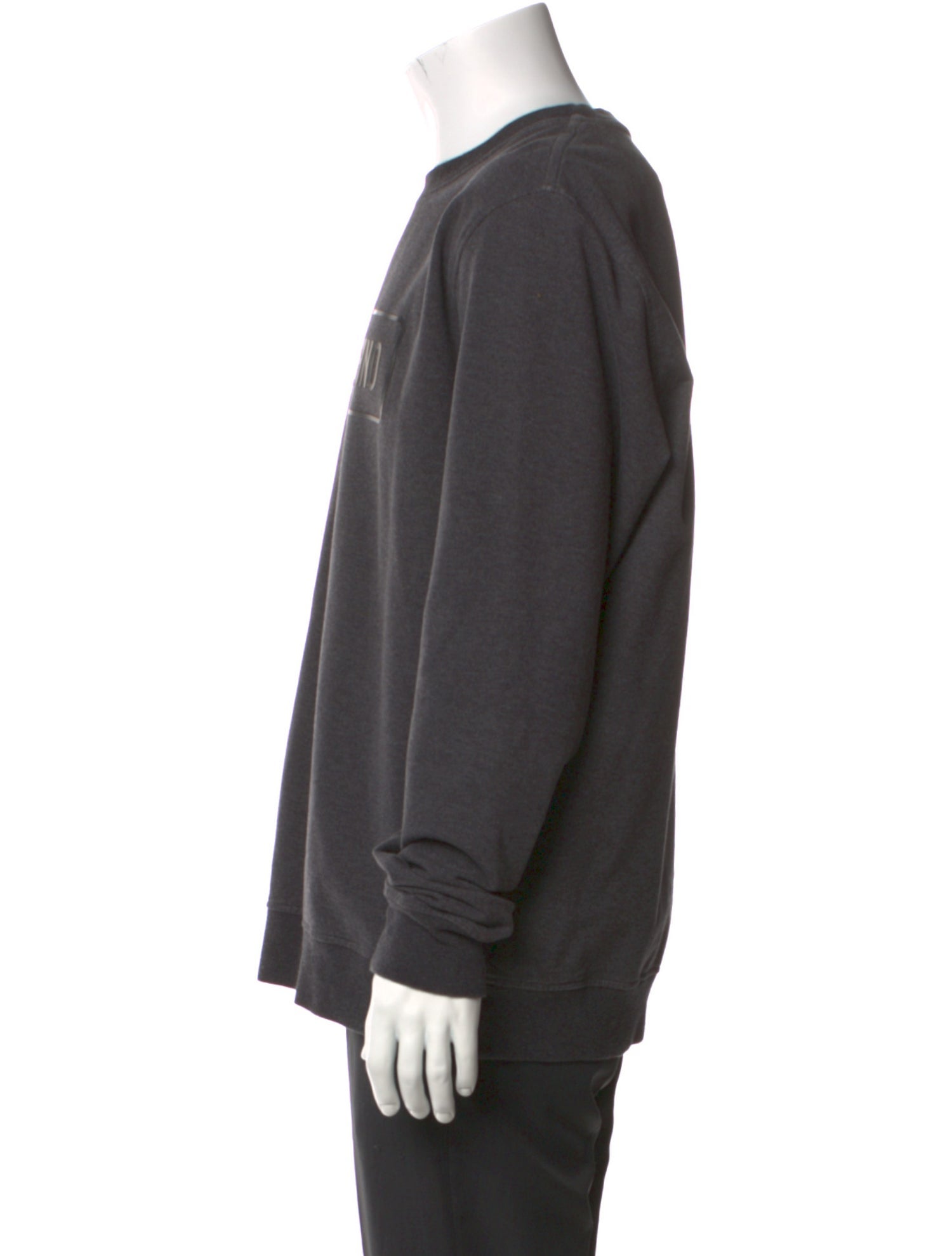 Love Moschino Graphic Print Crew Neck Sweatshirt